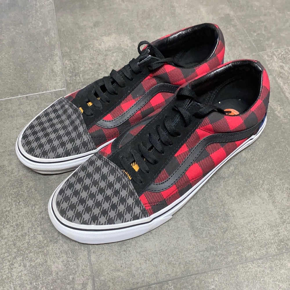 Vans Buffalo check lace ups
